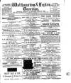 Walthamstow and Leyton Guardian Saturday 11 July 1891 Page 1