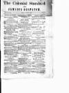 Colonial Standard and Jamaica Despatch Friday 05 January 1883 Page 1