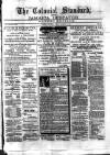 Colonial Standard and Jamaica Despatch Wednesday 25 September 1889 Page 1