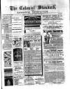 Colonial Standard and Jamaica Despatch Saturday 18 January 1890 Page 1
