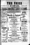 Voice of St. Lucia Saturday 18 December 1886 Page 1