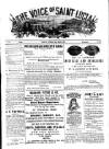 Voice of St. Lucia Saturday 22 March 1890 Page 1