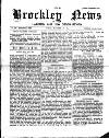 Brockley News, New Cross and Hatcham Review Friday 16 January 1891 Page 1