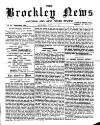 Brockley News, New Cross and Hatcham Review Saturday 11 April 1891 Page 1