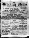 Brockley News, New Cross and Hatcham Review Saturday 02 January 1892 Page 1