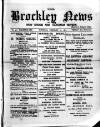 Brockley News, New Cross and Hatcham Review Saturday 27 February 1892 Page 1