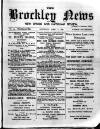 Brockley News, New Cross and Hatcham Review Saturday 02 April 1892 Page 1