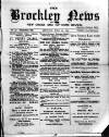 Brockley News, New Cross and Hatcham Review Saturday 30 April 1892 Page 1