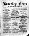 Brockley News, New Cross and Hatcham Review Friday 03 June 1892 Page 1