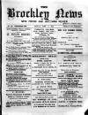 Brockley News, New Cross and Hatcham Review Friday 17 June 1892 Page 1