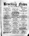 Brockley News, New Cross and Hatcham Review Friday 01 July 1892 Page 1