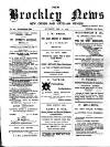 Brockley News, New Cross and Hatcham Review Saturday 11 February 1893 Page 1