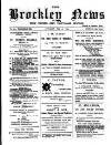 Brockley News, New Cross and Hatcham Review Saturday 18 February 1893 Page 1