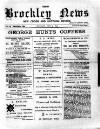 Brockley News, New Cross and Hatcham Review Saturday 03 June 1893 Page 1
