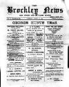 Brockley News, New Cross and Hatcham Review Saturday 26 August 1893 Page 1