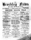 Brockley News, New Cross and Hatcham Review Saturday 18 November 1893 Page 1