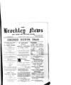Brockley News, New Cross and Hatcham Review Saturday 26 May 1894 Page 1