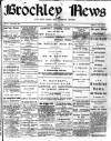 Brockley News, New Cross and Hatcham Review Friday 16 April 1897 Page 1