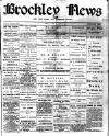 Brockley News, New Cross and Hatcham Review Friday 11 June 1897 Page 1