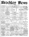 Brockley News, New Cross and Hatcham Review Friday 22 October 1897 Page 1