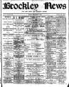 Brockley News, New Cross and Hatcham Review Friday 08 September 1899 Page 1