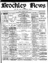 Brockley News, New Cross and Hatcham Review Friday 02 February 1900 Page 1