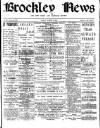 Brockley News, New Cross and Hatcham Review Friday 09 March 1900 Page 1