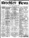 Brockley News, New Cross and Hatcham Review Friday 06 April 1900 Page 1