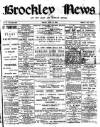 Brockley News, New Cross and Hatcham Review Friday 15 June 1900 Page 1