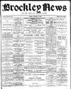 Brockley News, New Cross and Hatcham Review Friday 05 October 1900 Page 1