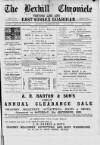 Bexhill-on-Sea Chronicle Saturday 12 October 1889 Page 1