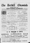 Bexhill-on-Sea Chronicle Saturday 19 October 1889 Page 1