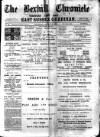 Bexhill-on-Sea Chronicle Saturday 04 January 1890 Page 1