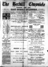 Bexhill-on-Sea Chronicle Saturday 01 February 1890 Page 1