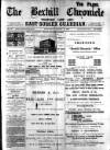 Bexhill-on-Sea Chronicle Saturday 02 August 1890 Page 1