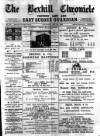 Bexhill-on-Sea Chronicle Saturday 29 November 1890 Page 1
