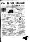 Bexhill-on-Sea Chronicle Saturday 24 January 1891 Page 1