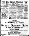 Bexhill-on-Sea Chronicle Saturday 30 June 1906 Page 1
