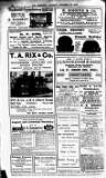 Bexhill-on-Sea Chronicle Saturday 22 November 1913 Page 20