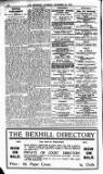 Bexhill-on-Sea Chronicle Saturday 29 November 1913 Page 18