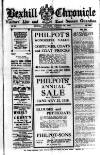 Bexhill-on-Sea Chronicle Saturday 12 January 1918 Page 1