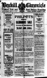 Bexhill-on-Sea Chronicle Saturday 18 January 1919 Page 1