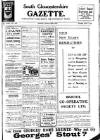 South Gloucestershire Gazette Saturday 25 January 1930 Page 1