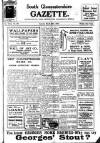 South Gloucestershire Gazette Saturday 29 March 1930 Page 1