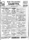 South Gloucestershire Gazette Saturday 22 November 1930 Page 1
