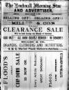 Hucknall Morning Star and Advertiser Friday 08 January 1892 Page 1
