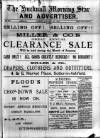 Hucknall Morning Star and Advertiser Friday 22 January 1892 Page 1