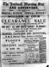 Hucknall Morning Star and Advertiser Friday 29 January 1892 Page 1