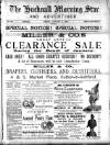 Hucknall Morning Star and Advertiser Friday 06 January 1893 Page 1