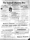 Hucknall Morning Star and Advertiser Friday 03 January 1902 Page 1